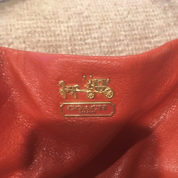 Orange Coach crossbody bag - Picture 5 of 5